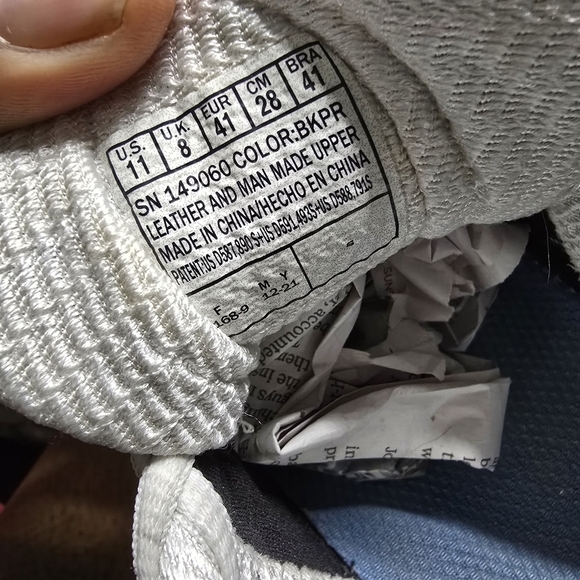 Skechers Shoes Womens 11 D Lites Gray Black Running Training Sneakers 149060 - Picture 3 of 8